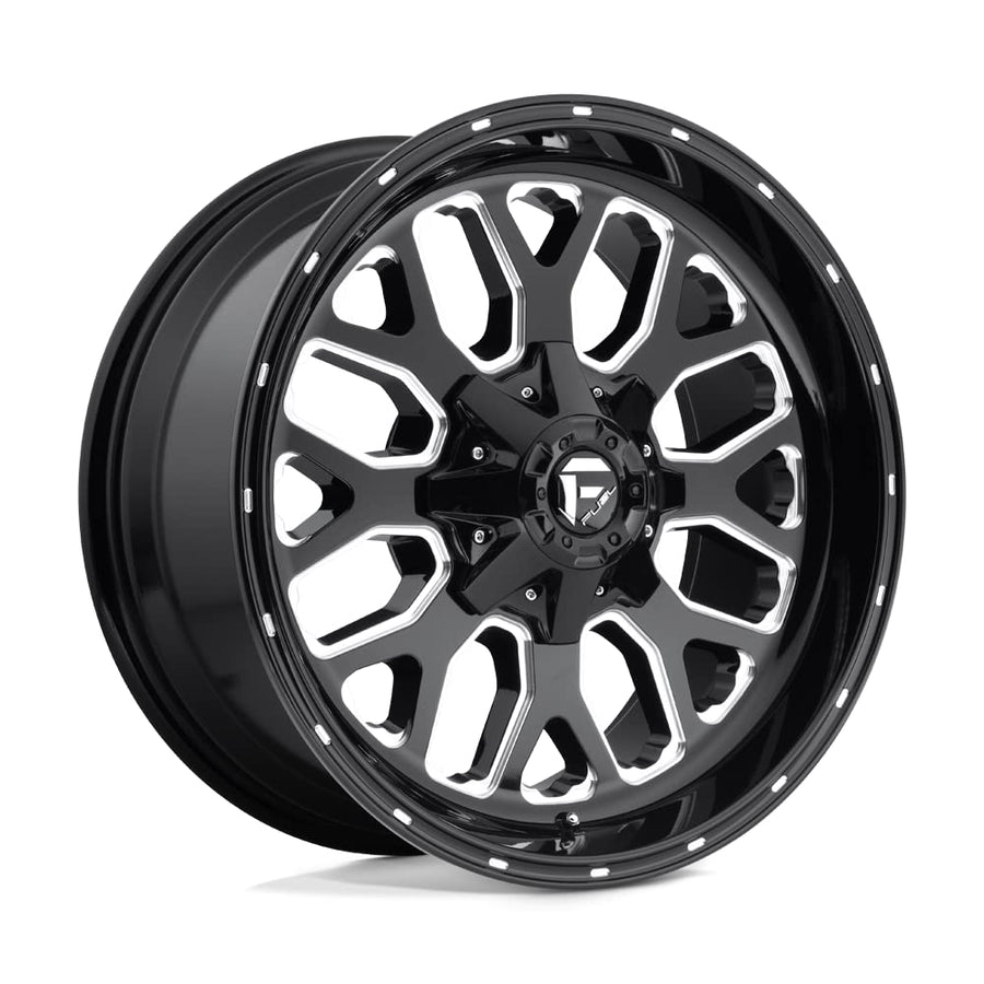 1PC Fuel D588 22X12 5X5.5/150 GL-BLK-MIL -44MM - D58822207047