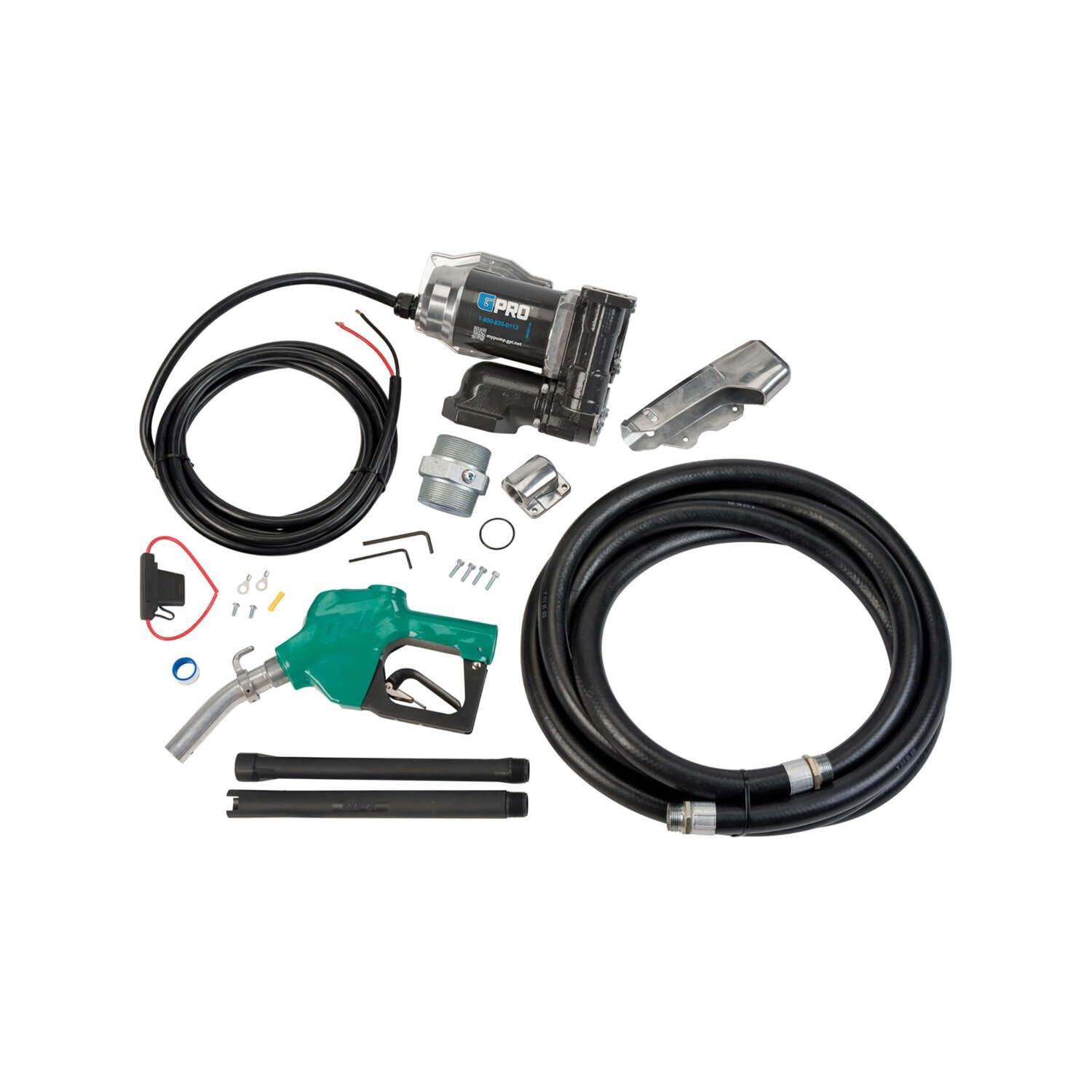V25 Series GPRO Fuel Transfer Pump, Automatic Shut-Off Nozzle, 25 GPM, 12 Volt (170000-03)