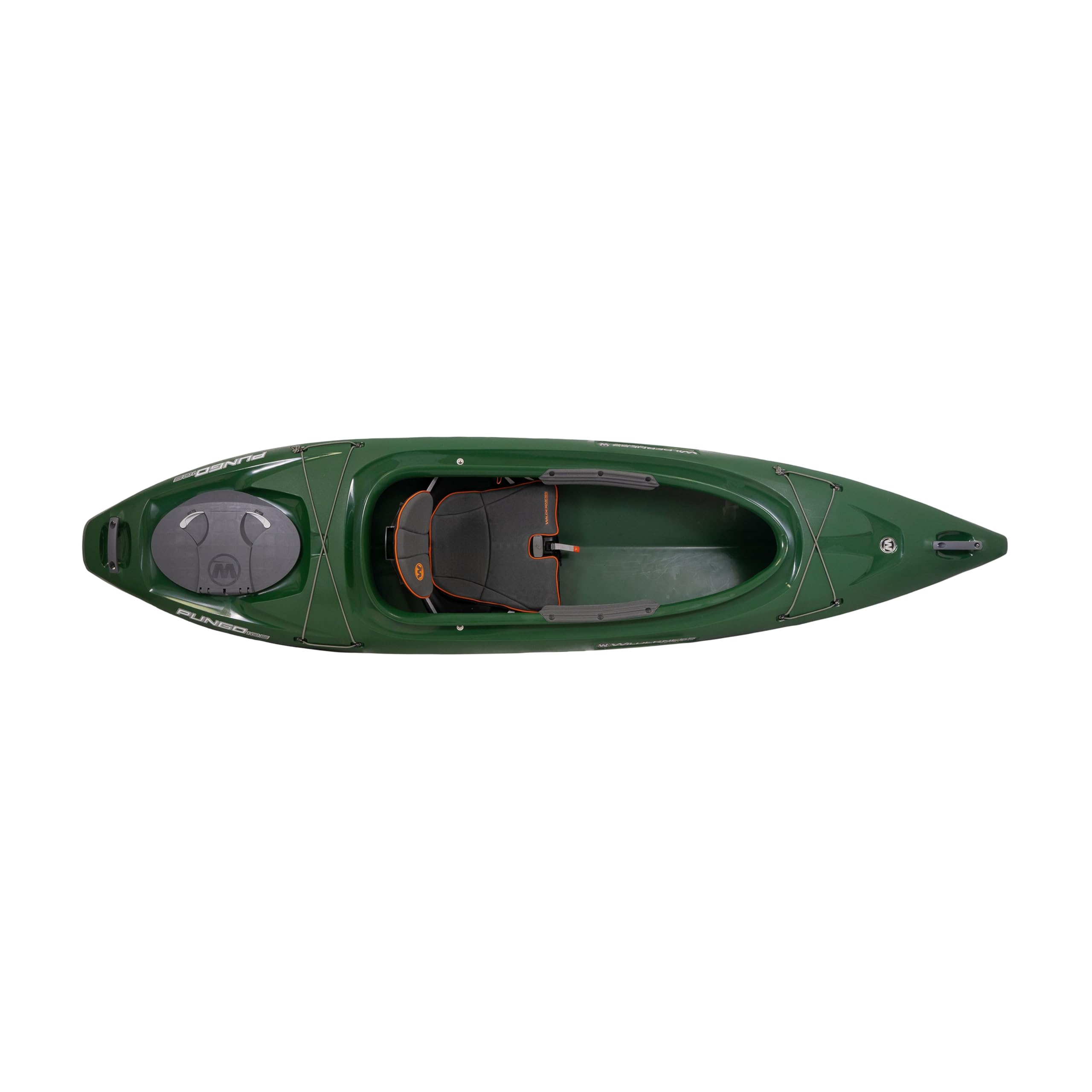 Pungo 105 Wilderness Systems Recreational Kayak - Sit Inside - Phase 3 Air Pro Comfort Seating - 10.6 ft - Forest Green