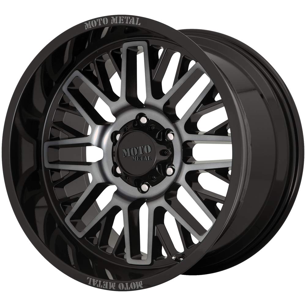 Moto Metal 20X10 MO802 G-BLK MCH GTCC -18MM - MO80221050418N 5X5.0