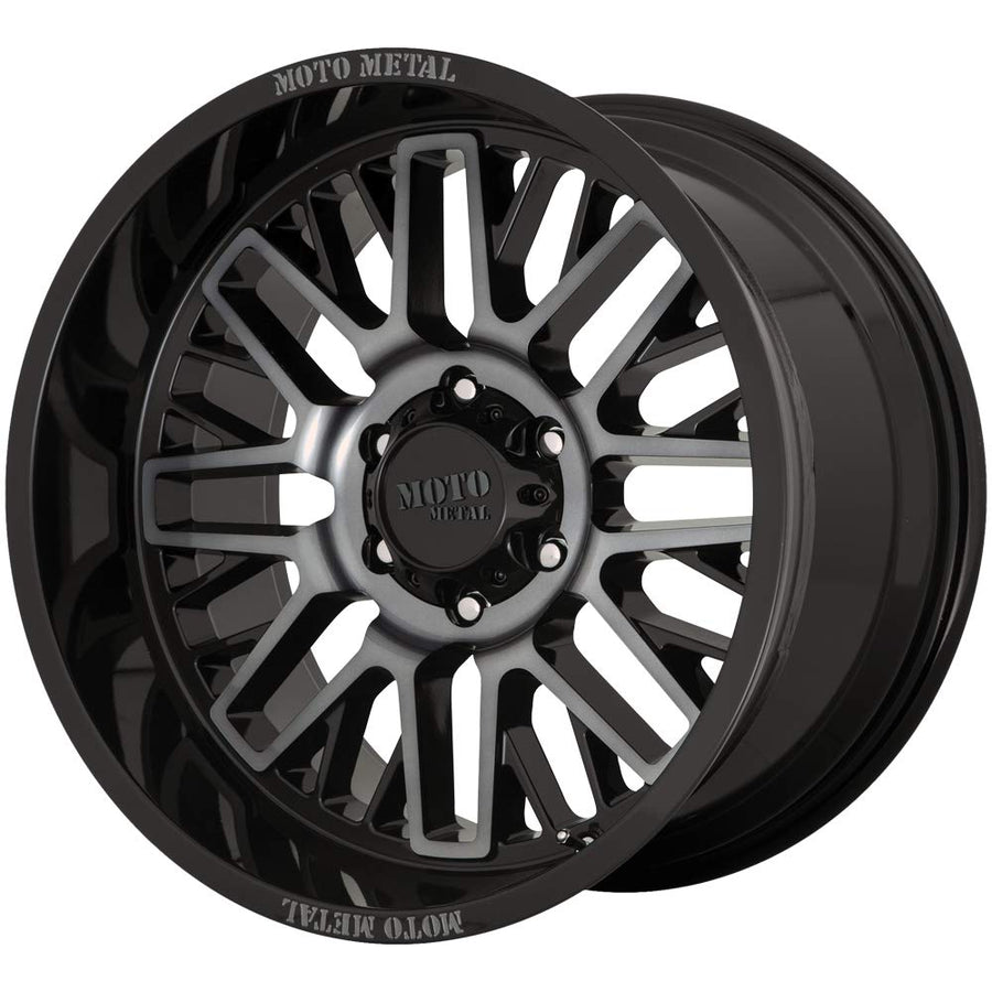 Moto Metal 20X10 MO802 G-BLK MCH GTCC -18MM - MO80221050418N 5X5.0