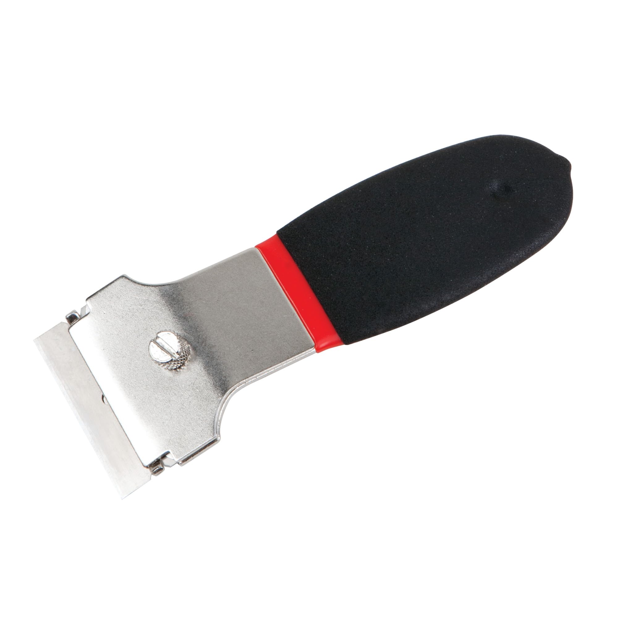 W3257 Performance Tool Non-Slip Razor Blade Scraper with 25 Degree Offset Head and Backward Blade Insertion for Safe Storage