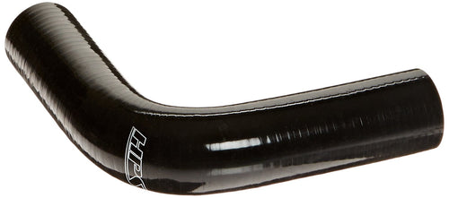 HPS 90 degree HTSEC90-125-BLK Silicone High Temperature 4-ply Reinforced Coupler Hose, 75 PSI Maximum Pressure, 4" Leg Length on each side, 1-1/4" ID, Black