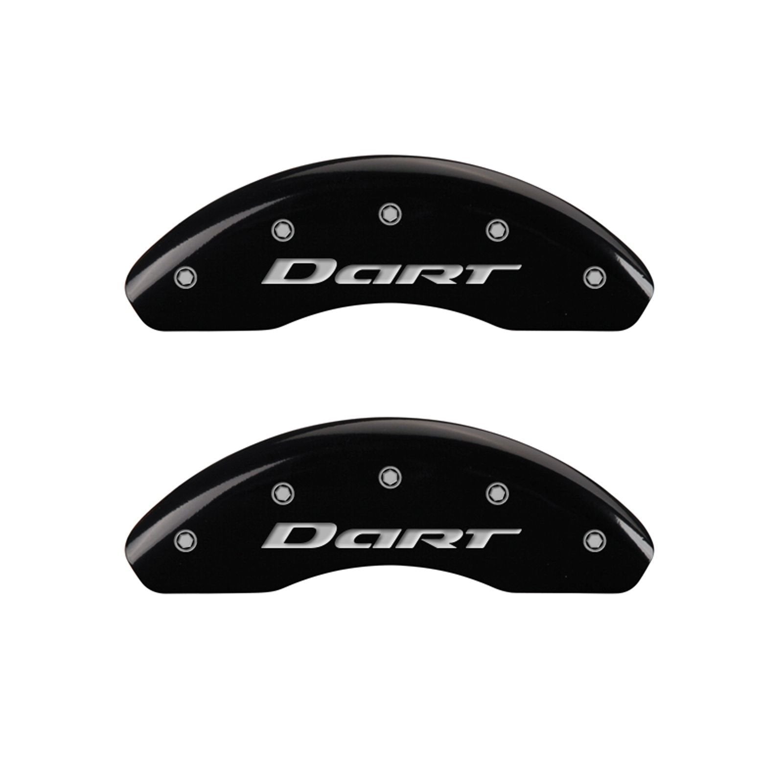 Caliper Covers MGP 12199SDR1BK with Black Powder Coat Finish, (Set of 4)