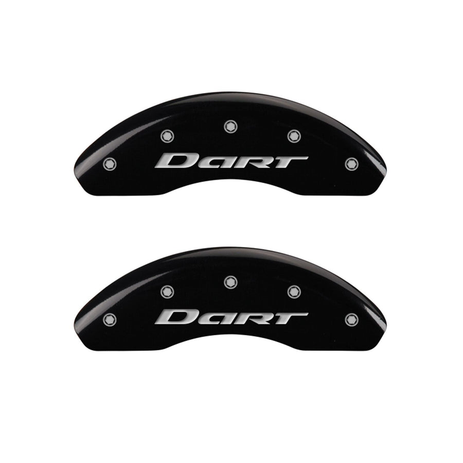 Caliper Covers MGP 12199SDR1BK with Black Powder Coat Finish, (Set of 4)