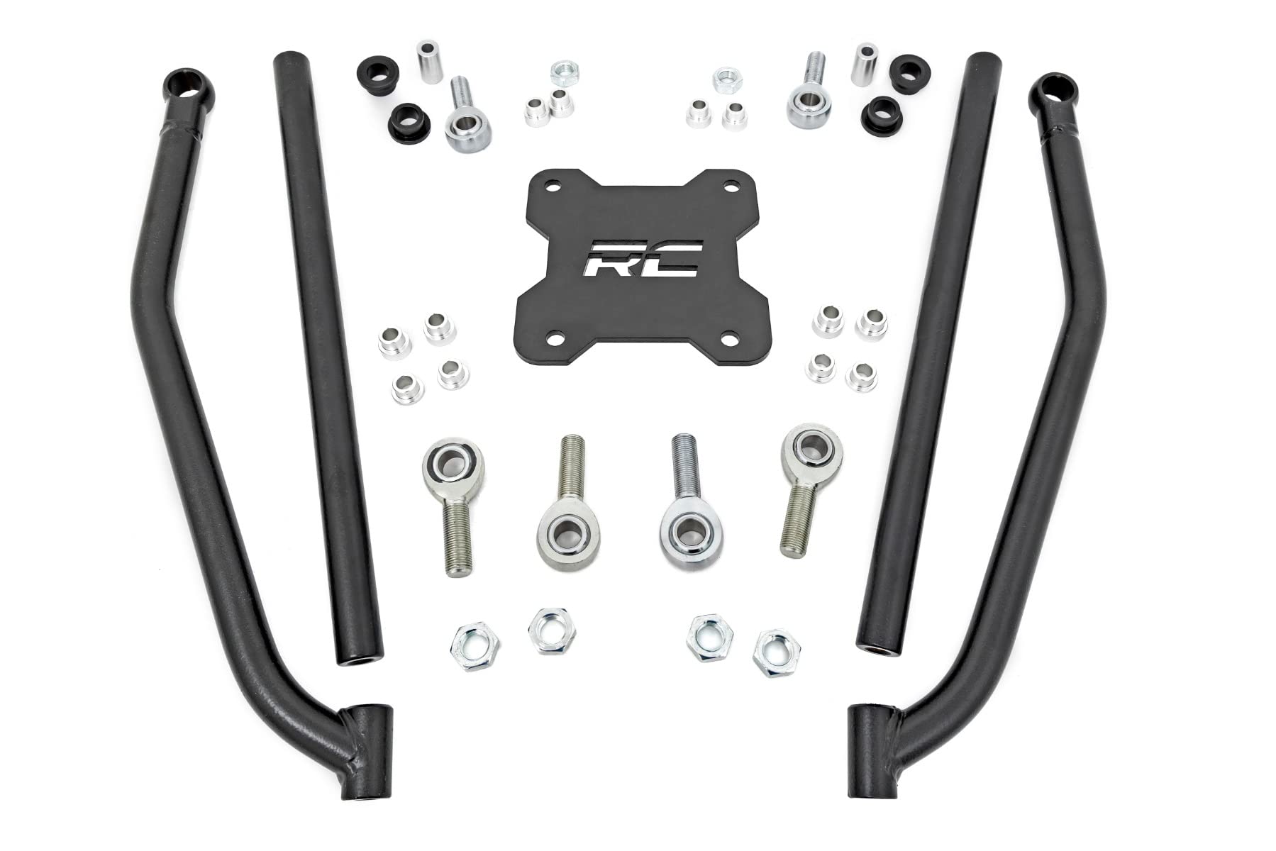 Rough Country High Clearance Heavy Duty Rear Radius Arm Kit for 2014+ Polaris RZR XP 1000/2014+ Polaris RZR XP 1000 – Fits Models with 10mm Radius Arm Bolts – Off-Road Performance Upgrade