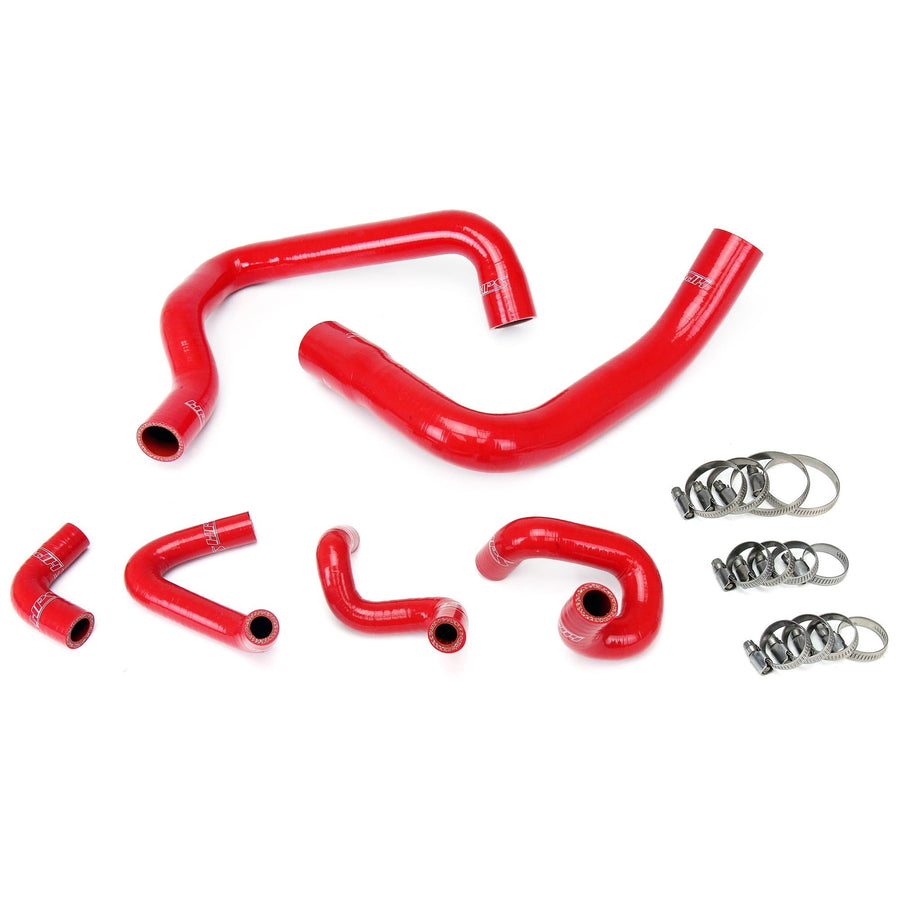 Red HPS 57-1010-RED Silicone Radiator Coolant/Heater Hose Kit