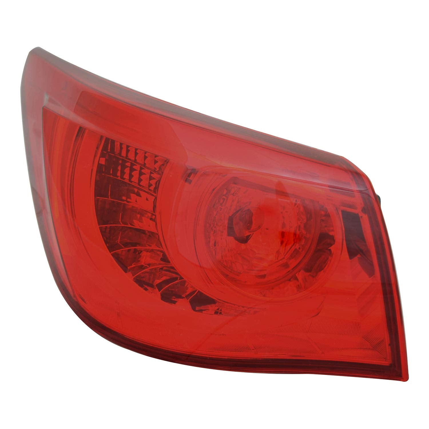 Left TYC Tail Light Assembly Compatible with 2014-2015 Infiniti Q50