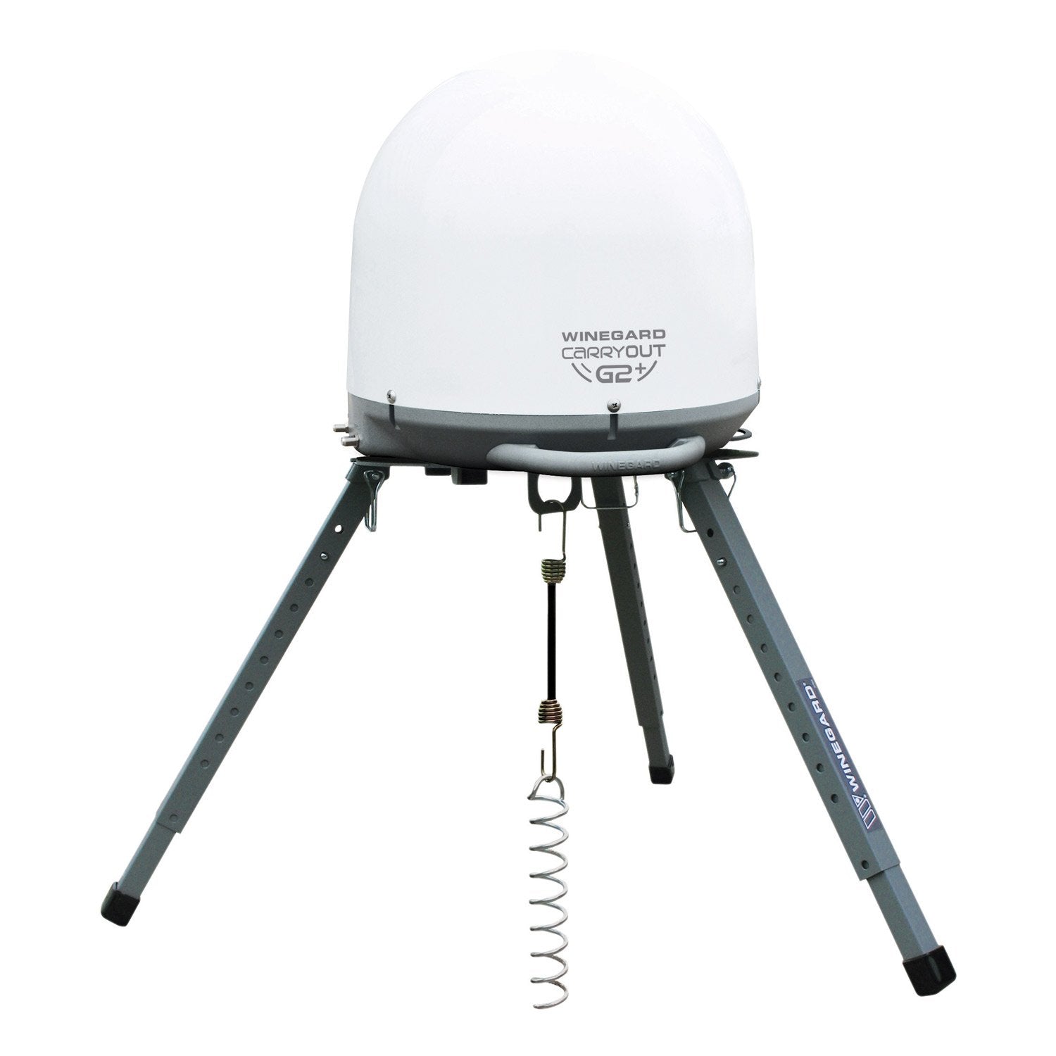 TR-1518 Winegard-11773 Satellite Tripod Mount (Compatible with Carryout, Pathway and Playmaker RV Satellite Antennas) - Adjustable Height, Gray