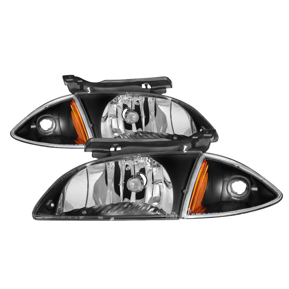 Corner Lamp & Headlights Xtune (HD-JH-CCAV00-SET-BK) (Akkon)