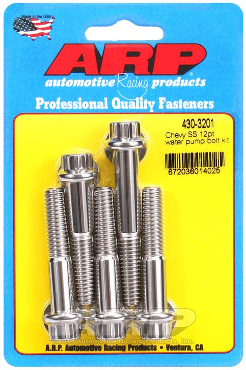Water Pump ARP 430-3201 Bolt Kit