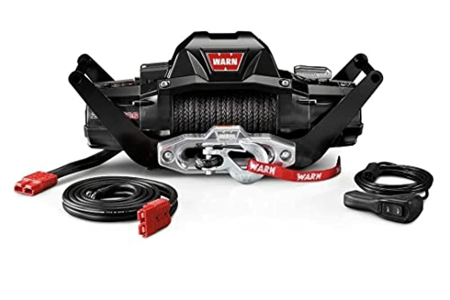 10-S WARN Zeon Multi-Mount Portable Winch Kit with Spydura Synthetic Rope - 10,000 lb Capacity