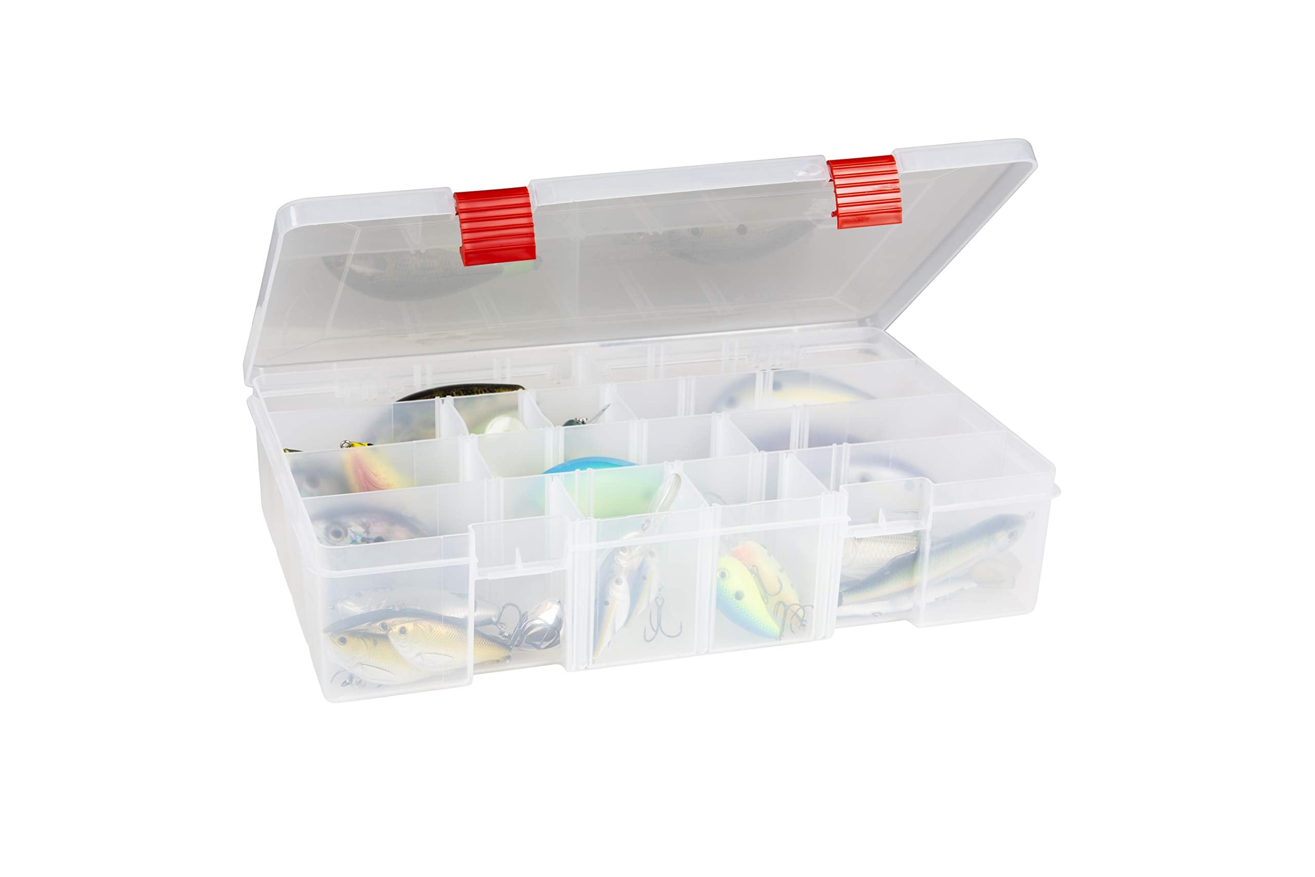 3700 DEEP Plano Rustrictor Stowaway, Premium Tackle Storage with Rust Prevention, Clear