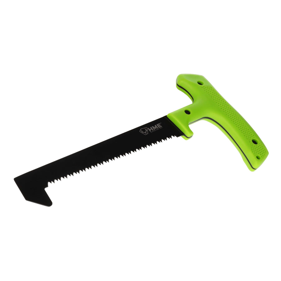 HME Pocket Lightweight 3 Piece Field Dress Kit with 8.75" Hand Saw, 7.5" Caping Fixed Blade Knife & Fixed Blade Knife w/Gut Hook for Hunting