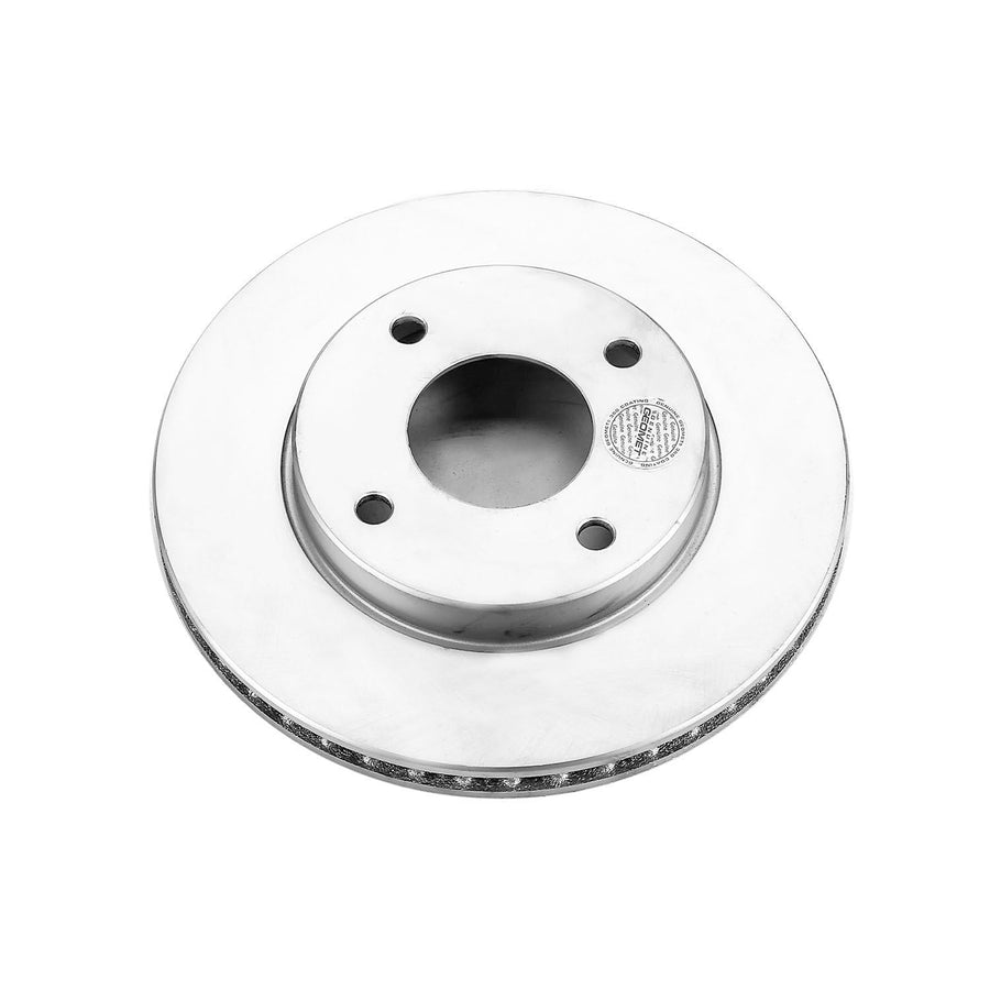 Power Stop Front JBR1387EVC Genuine Geomet Coated Brake Rotor For Nissan Versa 2009-2011 [Model Specific] Evolution