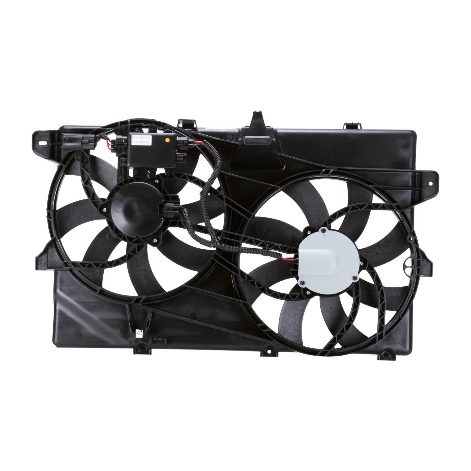 Cooling Fan Assembly TYC 622040 Compatible with 2010-2014 Ford Edge, Black
