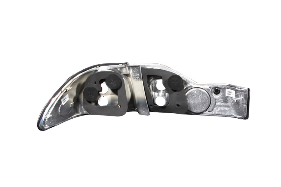 Honda Accord Anzo USA 221041 Black Tail Light Assembly - (Sold in Pairs)