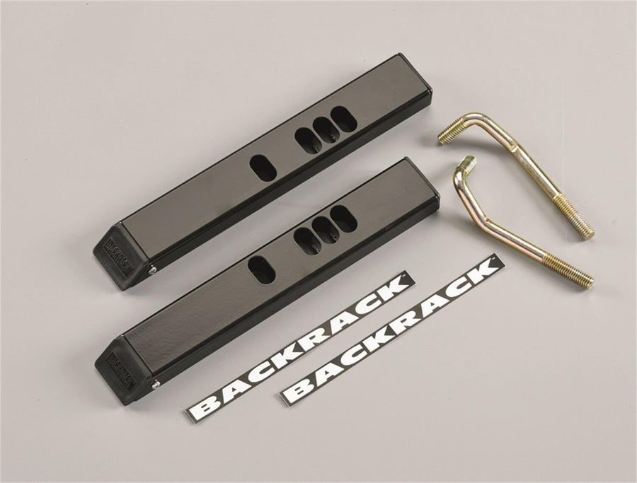 BACKRACK Hardware Kit for Tonneau Adapter Kit, RealTruck Black, No Drill | 92524 | Fits 2020 Chevrolet/GMC Silverado/Sierra 2500/3500 HD