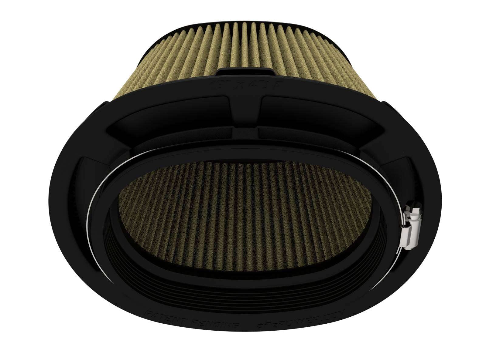 aFe Power Momentum Intake Air Filter Replacement w/Pro GUARD 7 Media Fit (6 x 4) IN F x (8-1/2 x 6-1/2) IN B x (7-1/4 x 5) IN T (Inverted) x 7-1/4 IN H 20-91205G