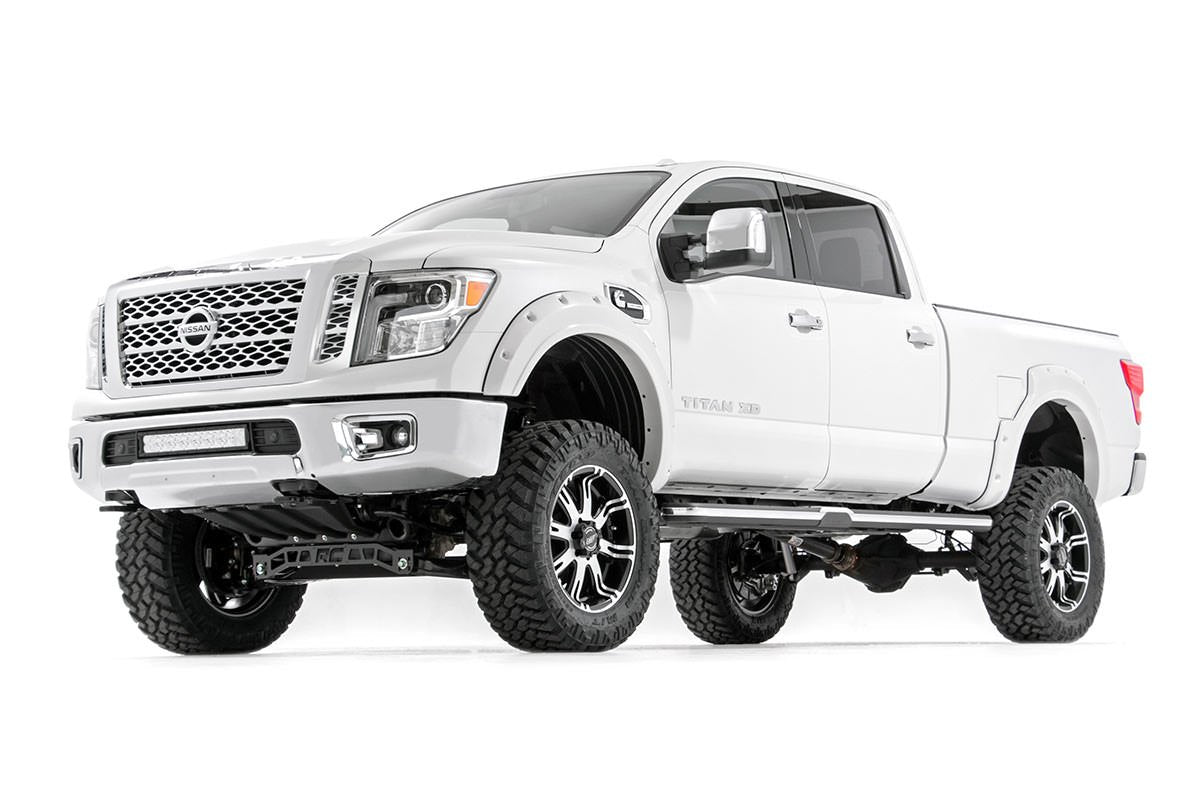 6" Suspension Lift Kit Rough Country for 2016-2024 Nissan Titan XD 4WD - 87730