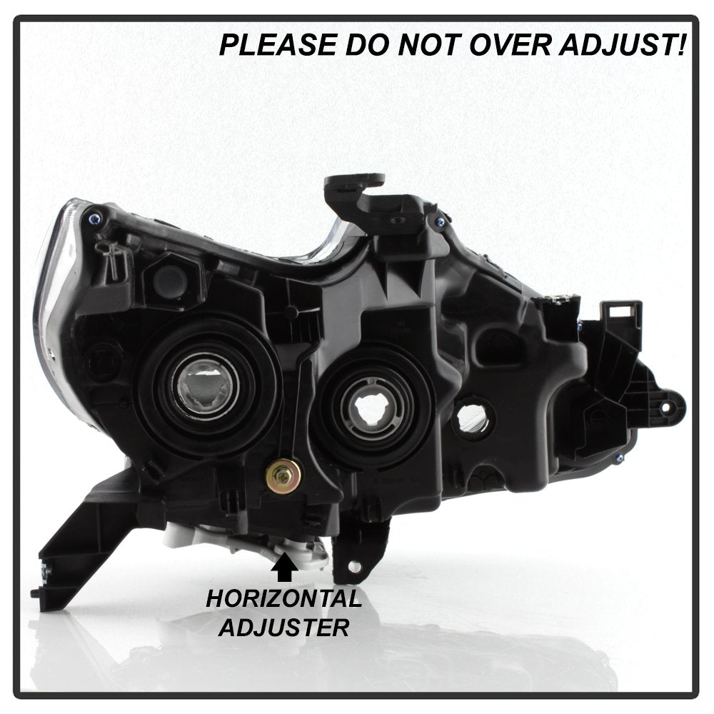 OEM Style Xtune Headlights (HD-JH-NA16-4D-OE-BK-L) (OE)
