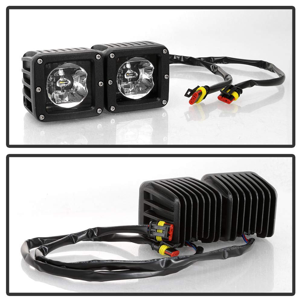 LED Fog Light Spyder for Dodge Ram 1500 2013-2018 Only