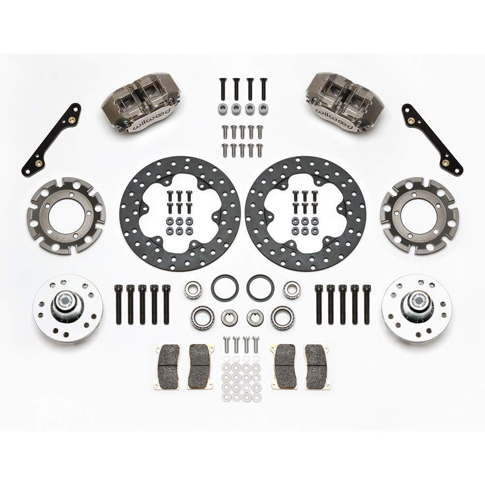 Dynamic Drilled Rotor-Nickel FDL Front Drag Kit