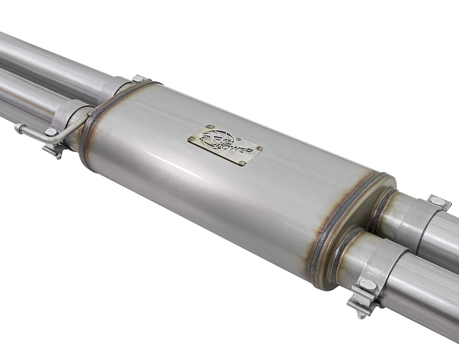 Mach Force-Xp aFe Power 49-43045-P 3" Stainless Steel Cat-Back Exhaust System for Ford Raptor, 1 Pack