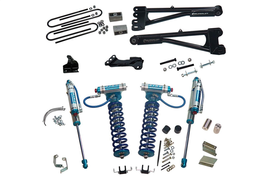 SUPERLIFT SUSPENSION RealTruck 4" Lift Kit for Ford F-250/F-350 | Complete Lift Kit with King 2.0 Coilovers and Replacement Radius Arms | K987KG | Fits 2011-2016 Ford F-250 / F-350