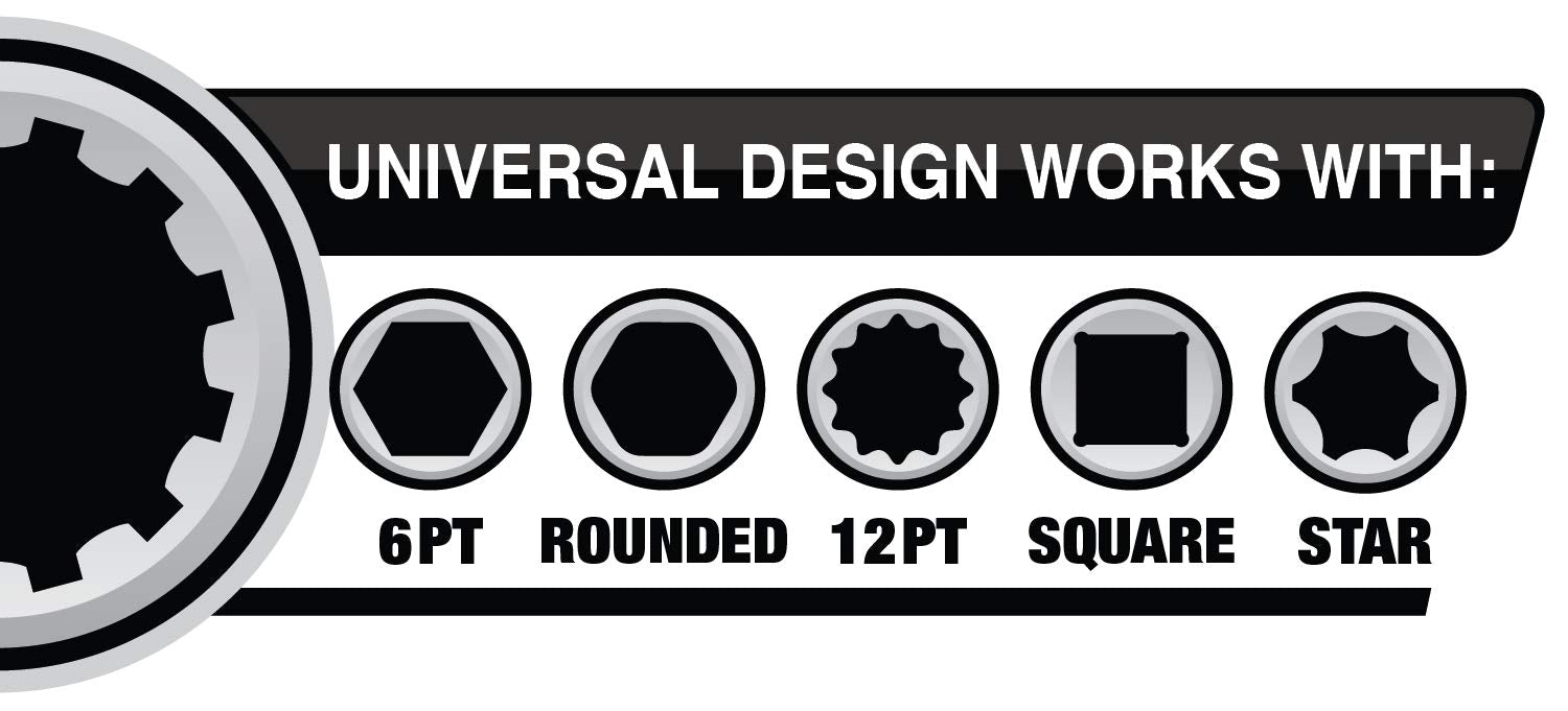 W36193 Performance Tool 1/4-Inch Drive Universal Spline Set