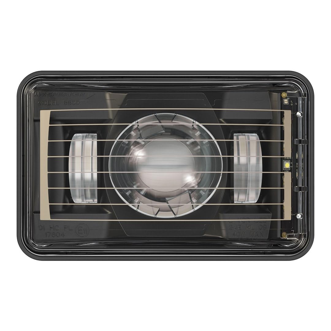 Heated Headlight Jw Speaker 0552671 Black Beam