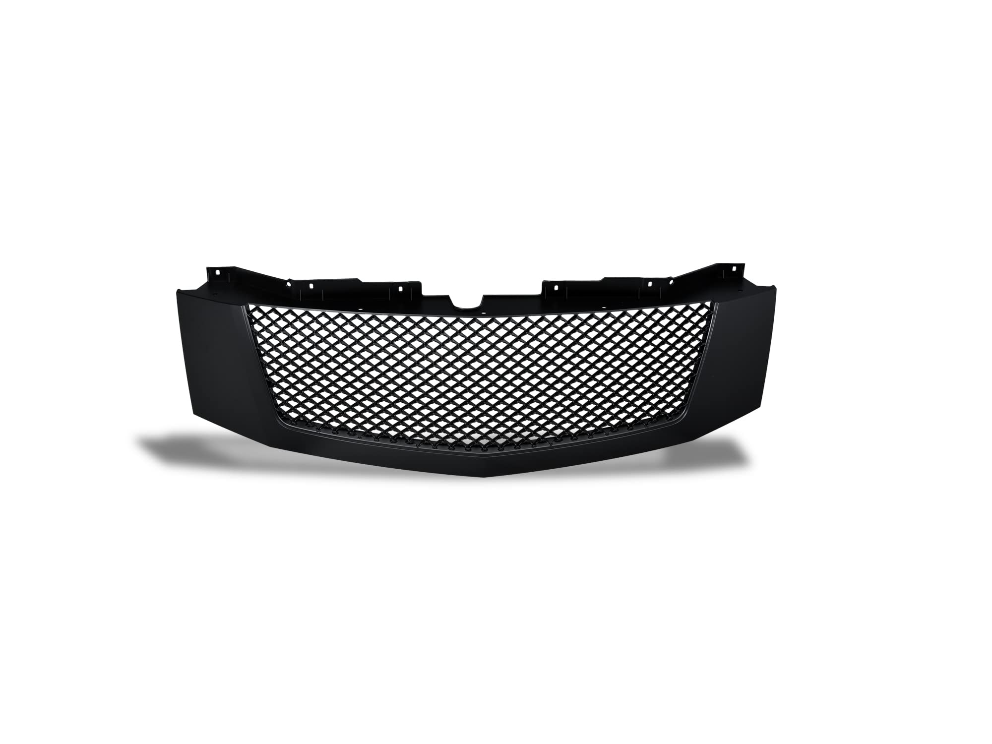 7146952 Armordillo USA Mesh Front Hood Grille - Matte Black Fits 2007-2014 Cadillac Escalade