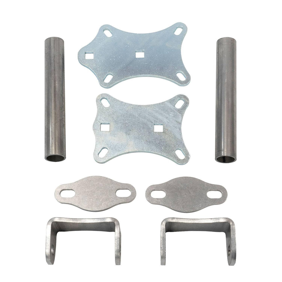 Motor Mount QA1 7740-379 - Do-It-Yourself - Weld Together - Bolt-On - Steel - Natural - GM LS-Series/LT-Series - Kit