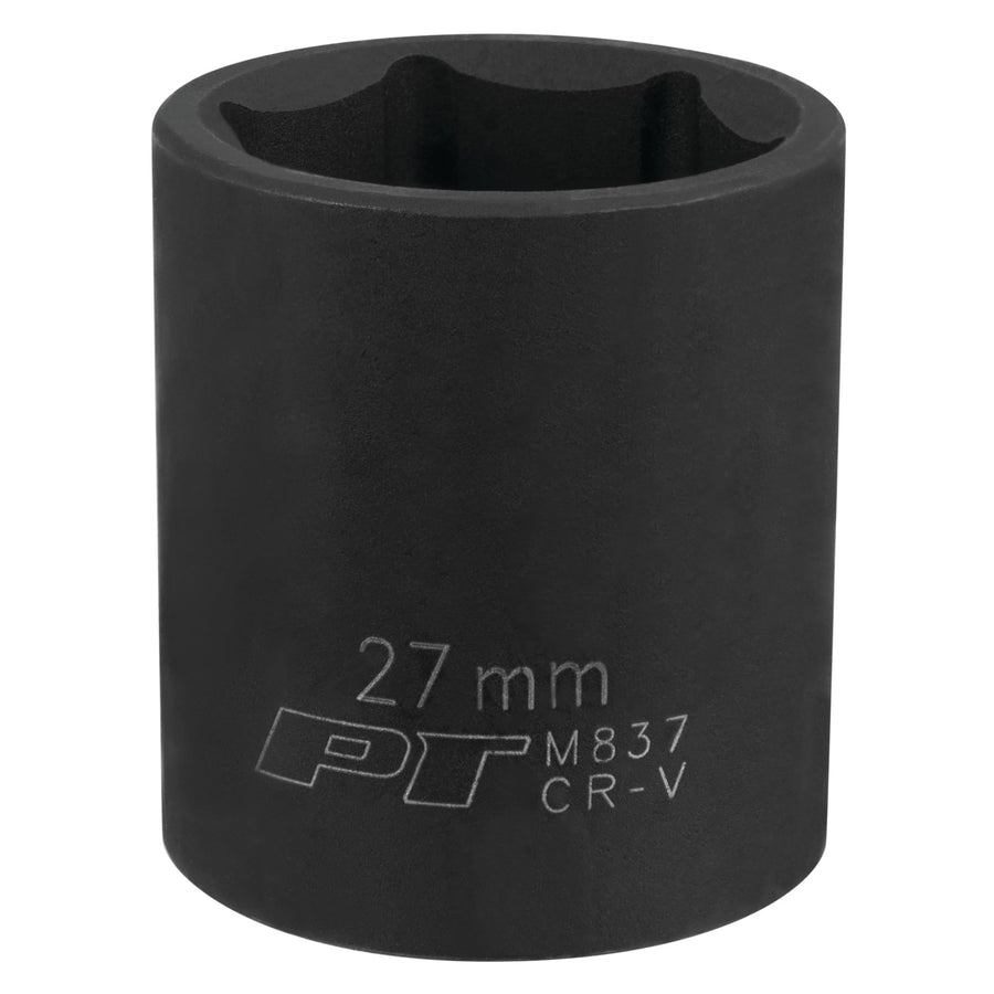 M837 Performance Tool 1/2 Drive 27mm 6Point Impact Socket, 1 Pack
