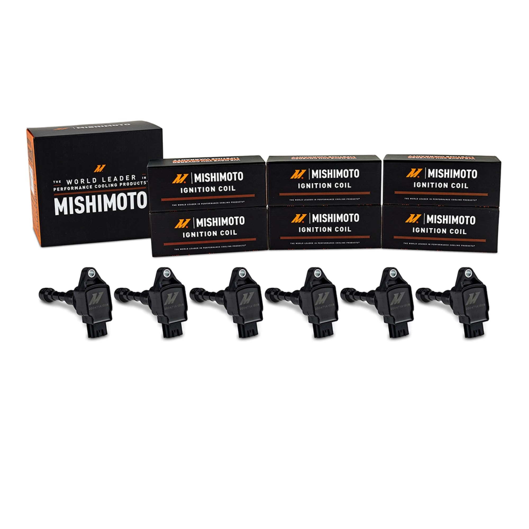 Mishimoto 6-Pack Ignition Coil compatible with Nissan 350Z 2007-2009