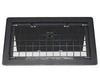 500bl Witten Manual Foundation Vent With Damper, Black