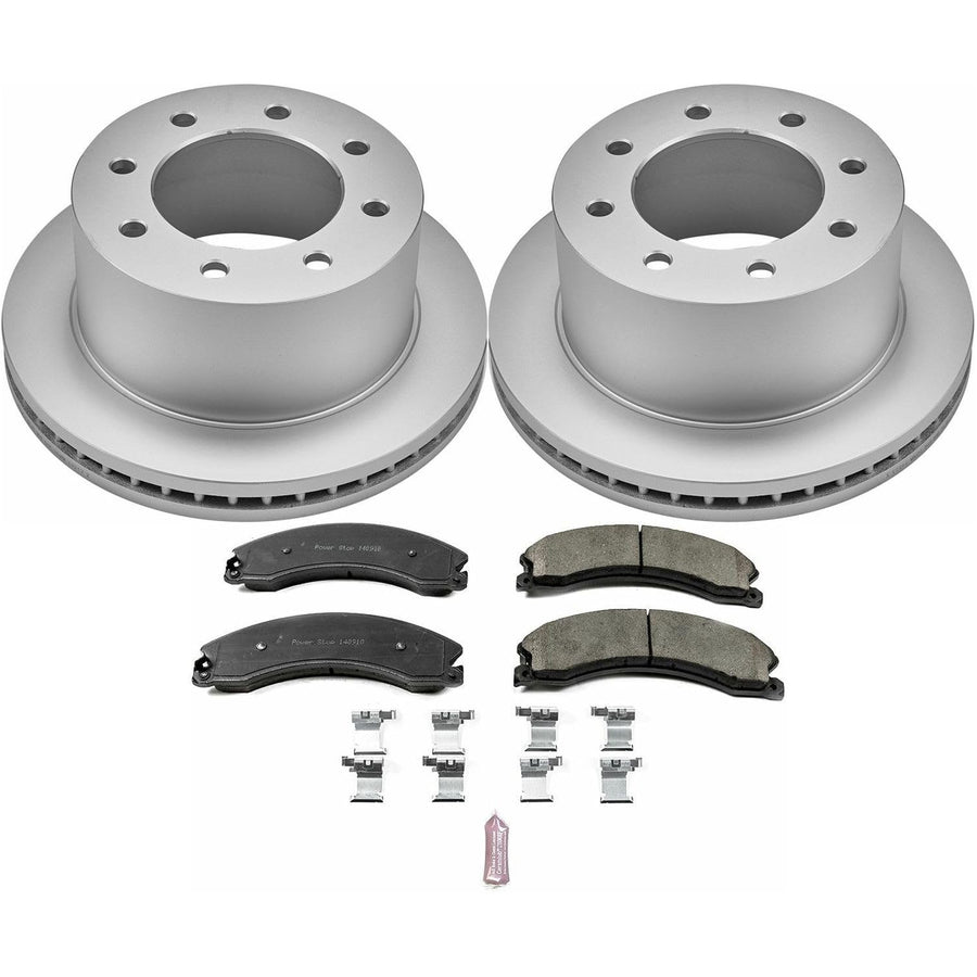 Power Stop Rear CRK7375 Z17 Evolution Geomet® Coated Brake Kit