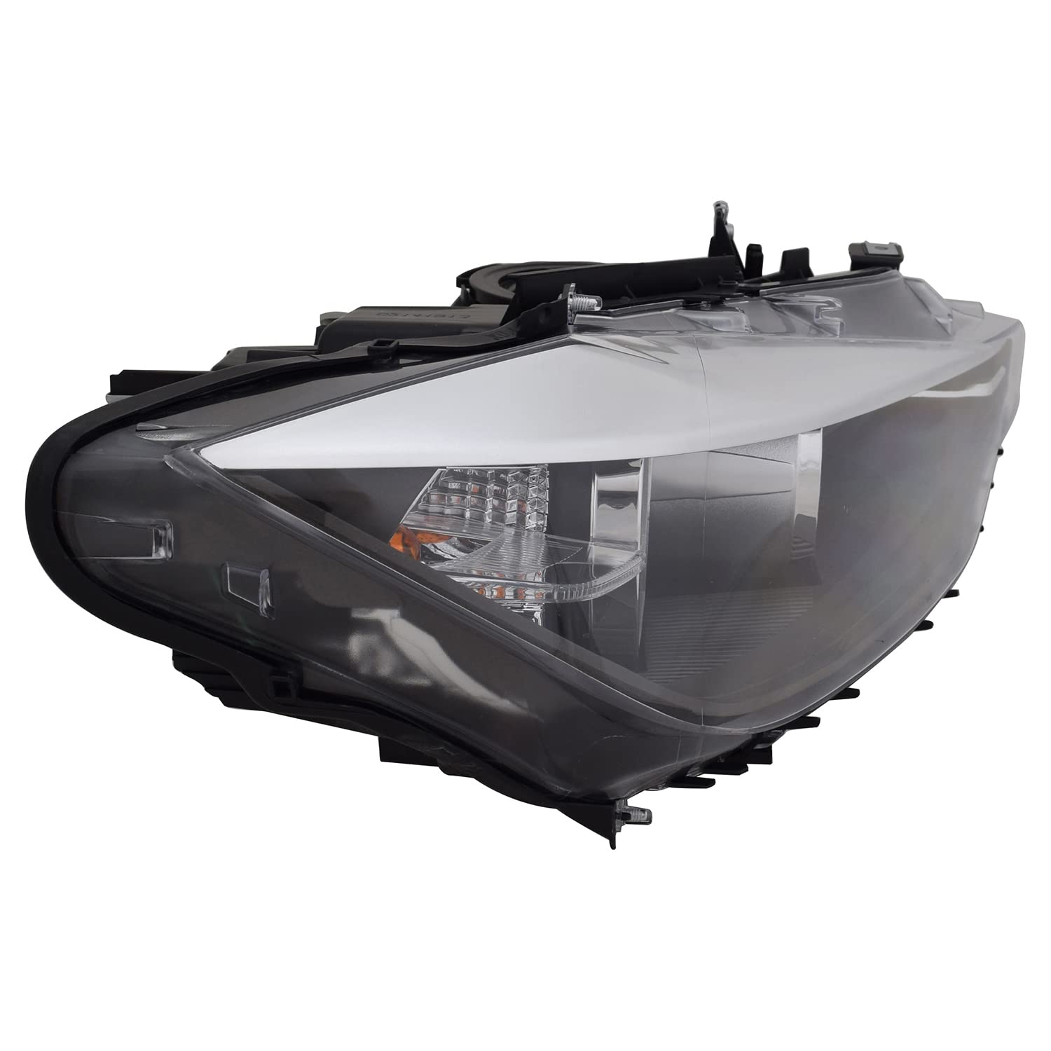 Right TYC Headlight Assembly Compatible with 2012-2015 BMW 3 Series