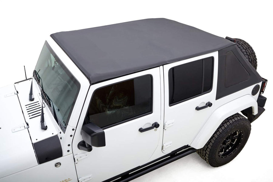 Voyager Top Rugged Ridge 4 Door Black Diamond Sail Cloth, Tint | 13861.35 | Fits 2007-2018 Jeep Wrangler JKU 4-Door