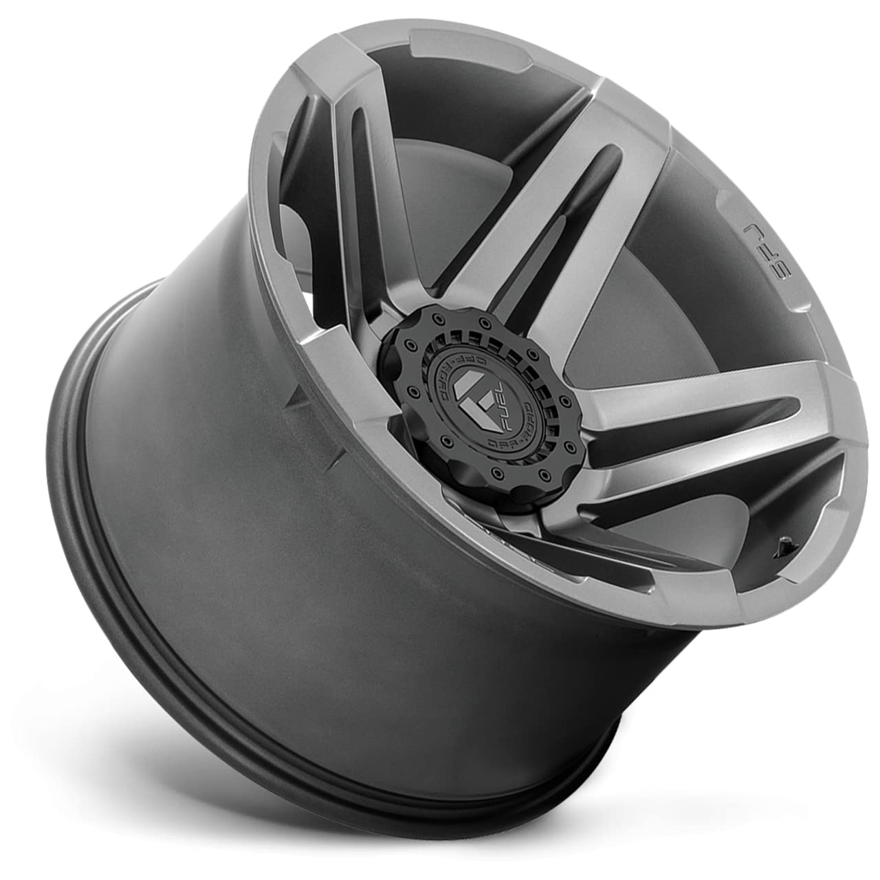 1PC Fuel D764 20X12 5X4.5/5.0 MT-GNMTL -44MM - D76420202647