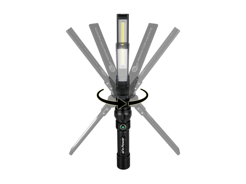 Magnetic aFe Power Folding Flashlight 350 Lumen 40-10229