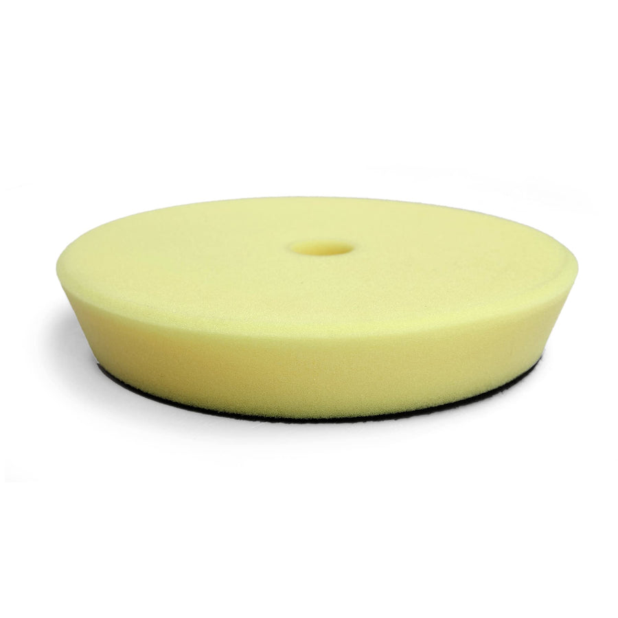 Maxshine 6.2" Yellow Universal High Pro Polishing Foam Pad – Compatible with DA & Rotary Polishers – Professional Pad for Cutting, Polishing & Finishing – Bendable, Washable & Reusable