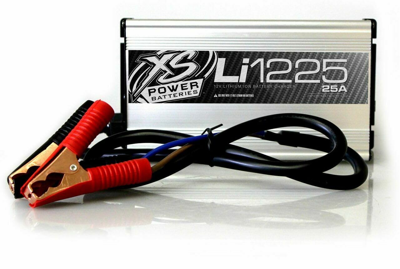 12 Volt, XS Power Li1225 25 AMP Lithium Ion Car Battery Charger