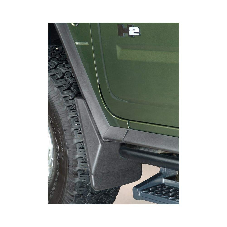 Custom Molded Mud Guards Black 2003-2008 Hummer H2