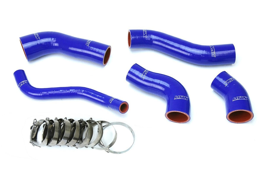HPS Performance Veloster Blue Silicone Intercooler Turbo Hose Kit OEM Replacement 57-1629-BLUE