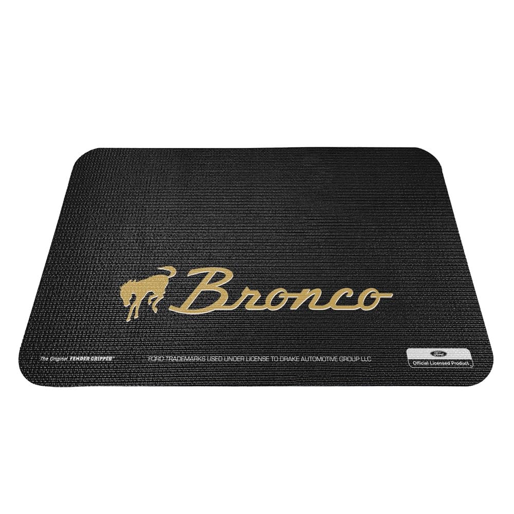 Fender Gripper Fender Cover Premium and Car Bumper Protector with Ford Bronco Logo | Officially Licensed by Ford, Universal Fit, Model FG2141