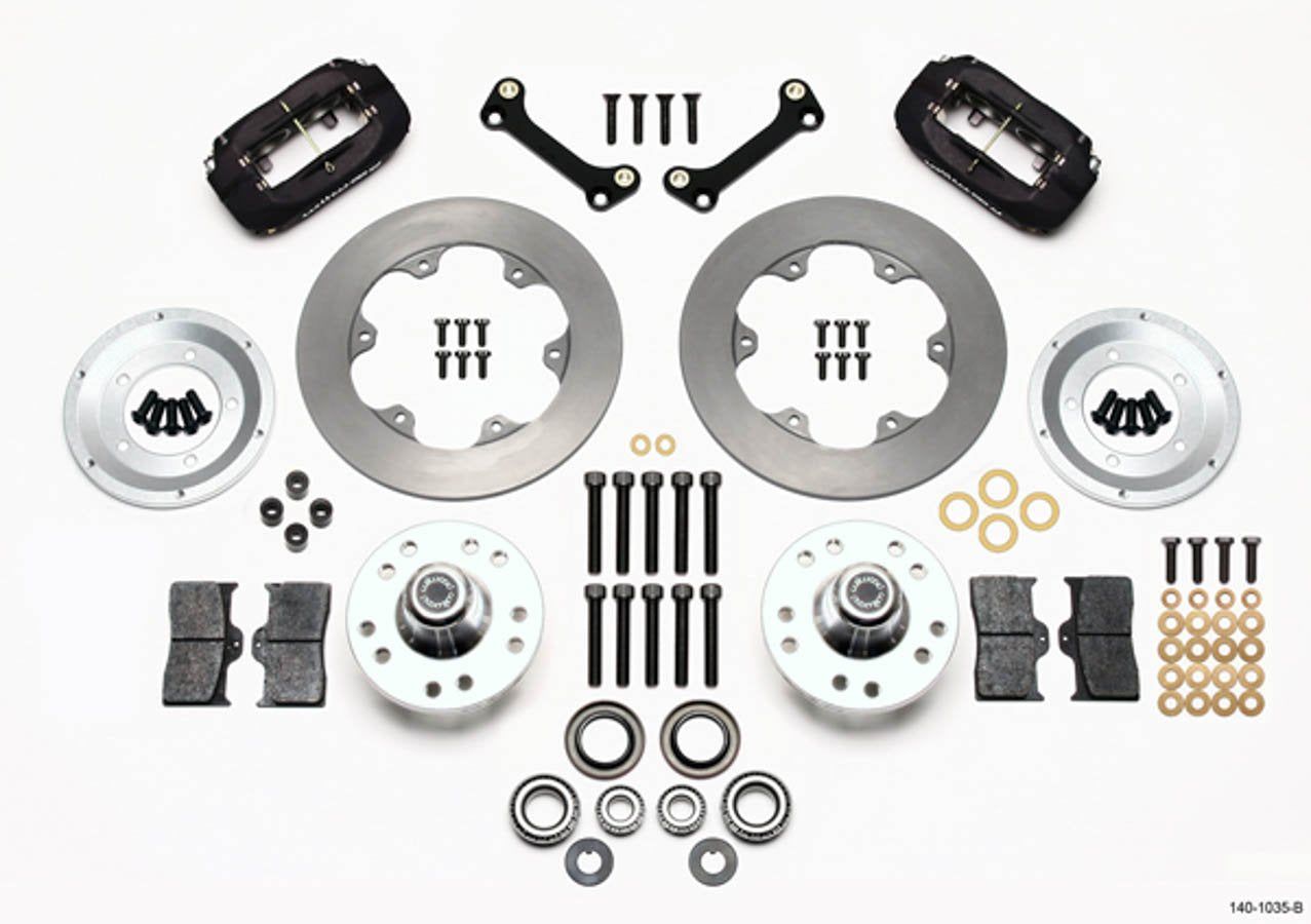 FDL Front Drag Kit Wilwood 140-1035-B, 82-92 Camaro/Firebird