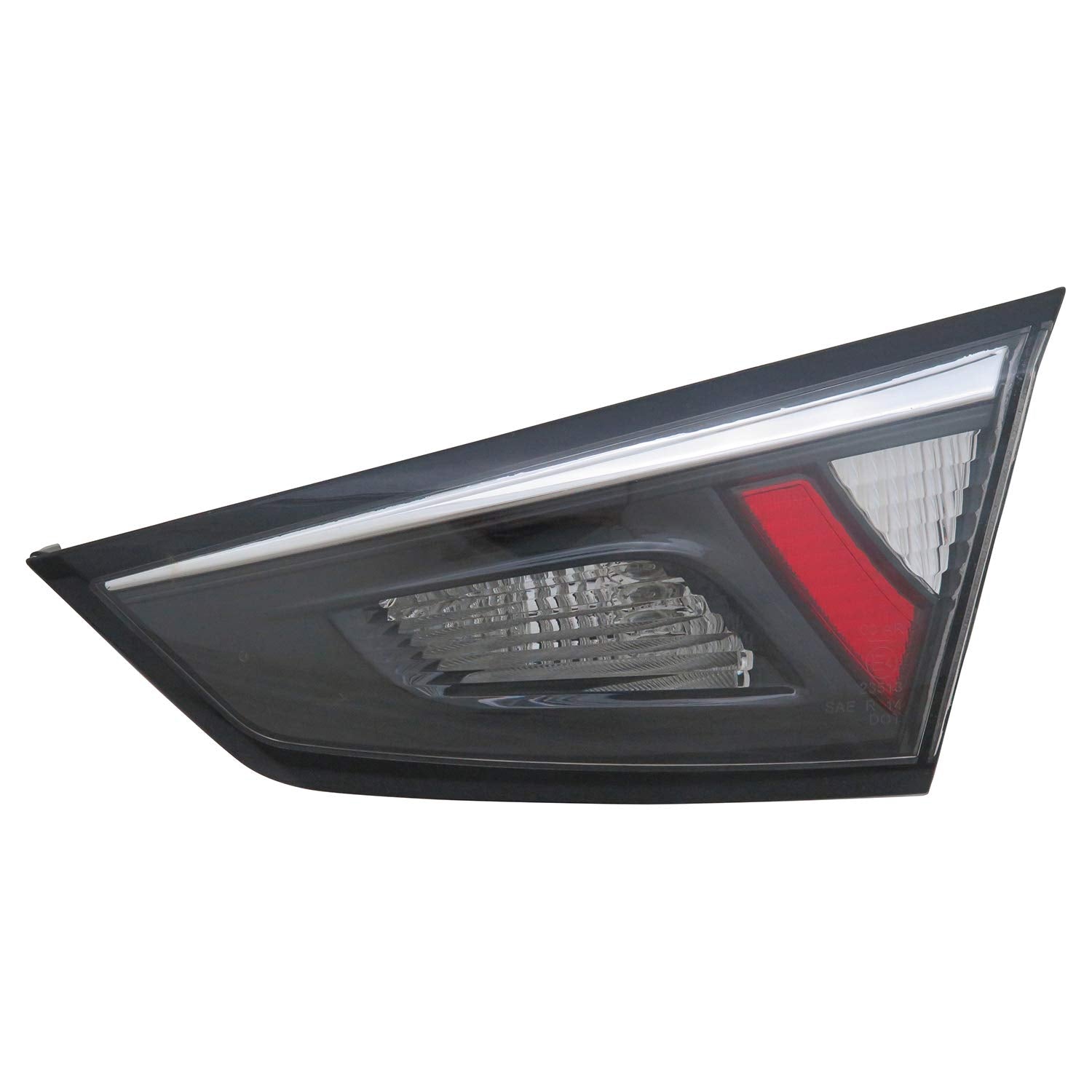 Right TYC Tail Light Assembly Compatible with 2016-2020 Toyota Yaris