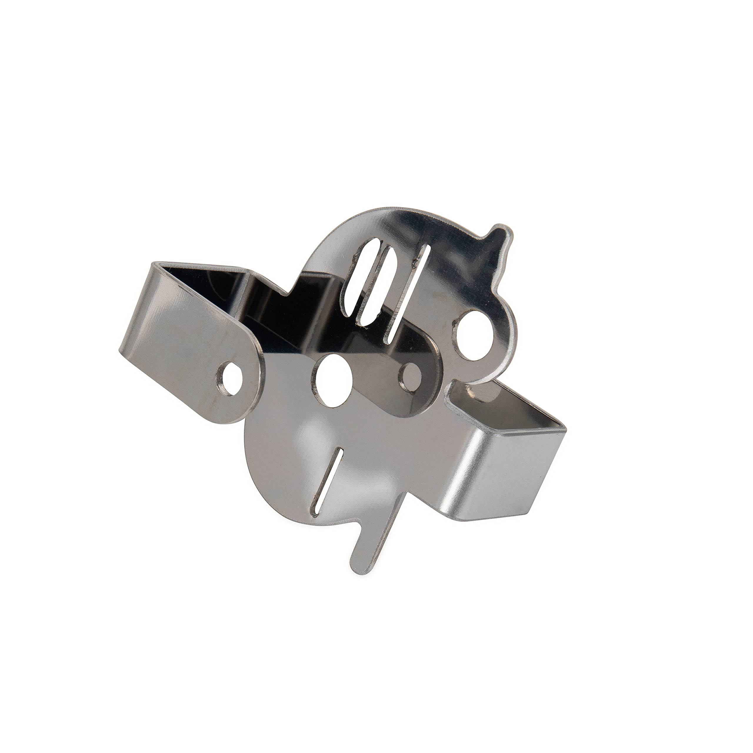 Over-The-Cabinet Hooks Camco Life is Better at The Campsite | Convenient to Use and Fits 3/4-inch Thick Cabinet Doors | Made of Stainless Steel | 2-Pack (53382), Silver, Small