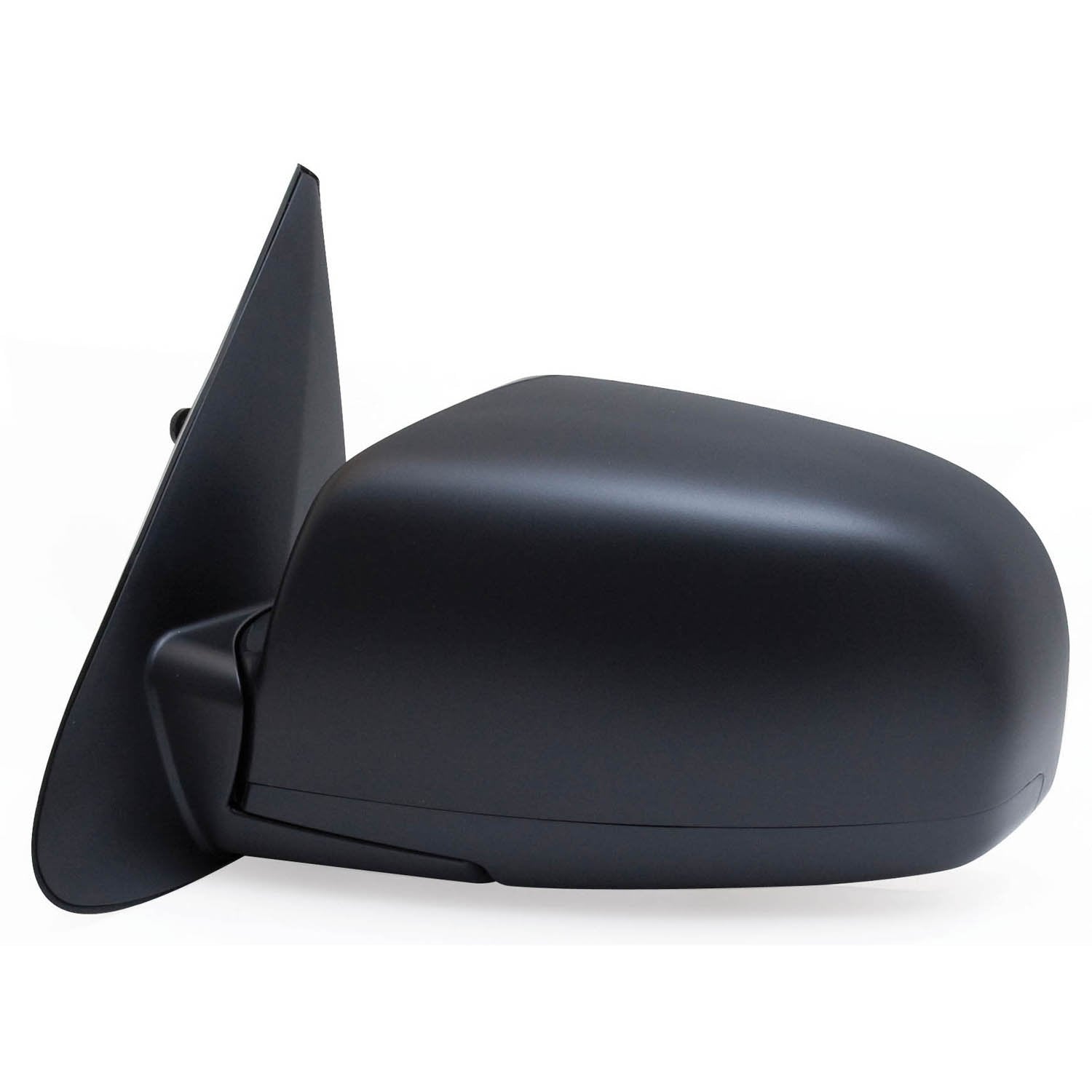 Fit System Side Driver Mirror for Hyundai Santa Fe, Textured Black, Foldaway, Power (65016Y)
